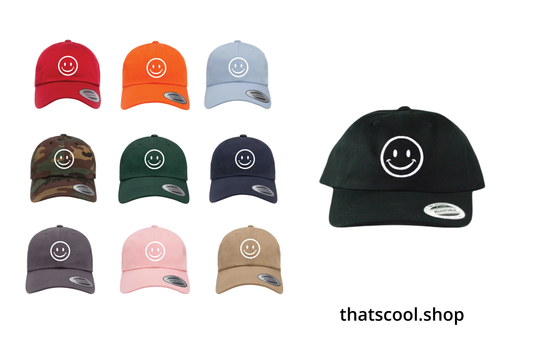 Everyone Needs A Smiley Dad Hat!