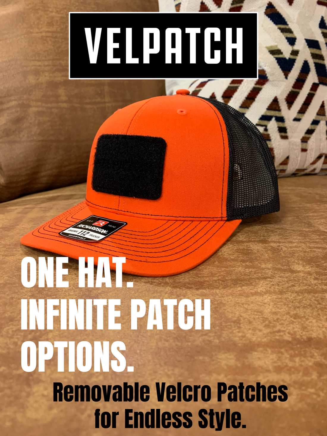Richardson 112 Trucker Hat with VELPATCH™ Loop Patch