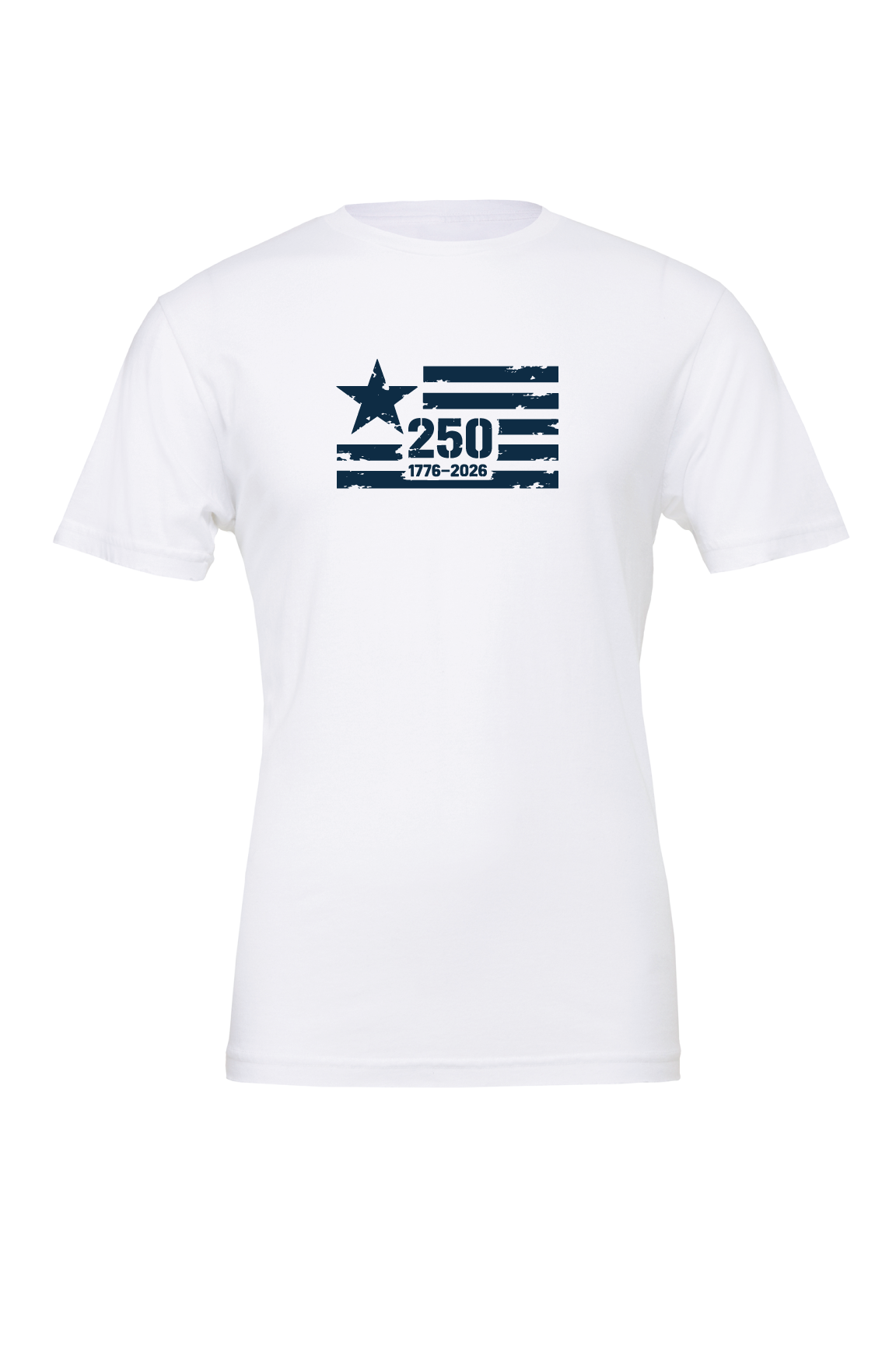 250 USA Flag Star T-Shirt