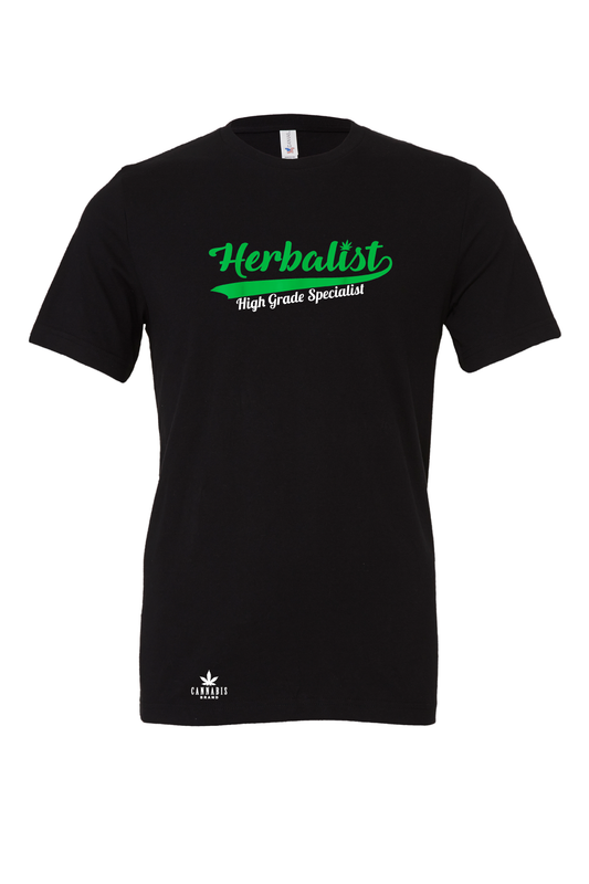 Cannabis Brand Herbalist High Grade Specialist T-Shirt