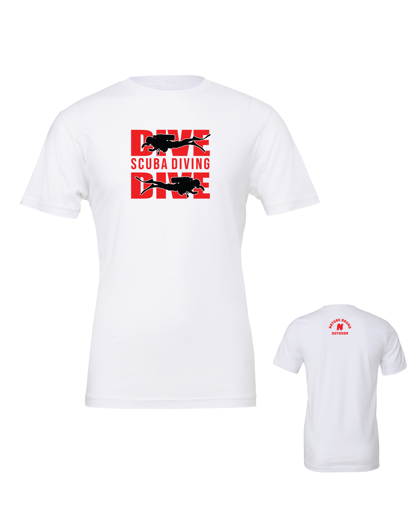 Nature Bound Outdoor Dive-Scuba Diving T-Shirt