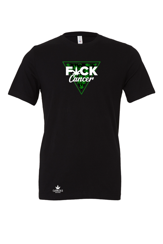 Cannabis Brand FK Cancer Leaf T-Shirt