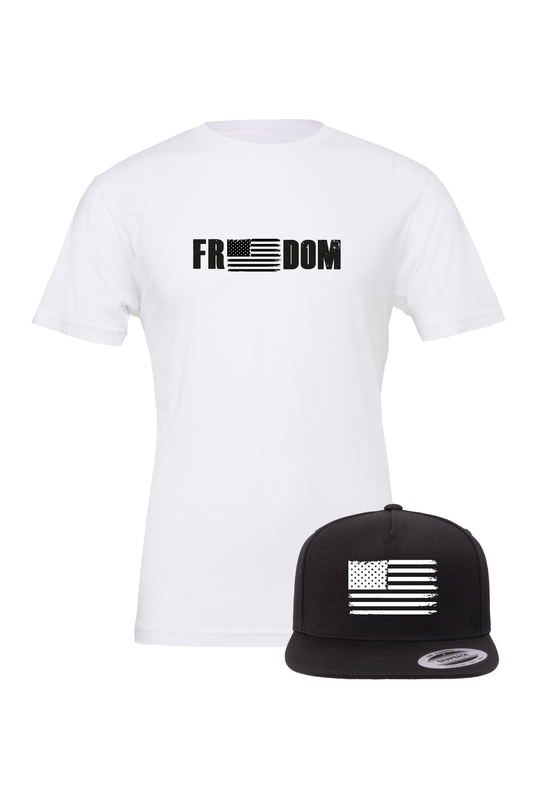 FREEDOM T-Shirt and Trucker Hat