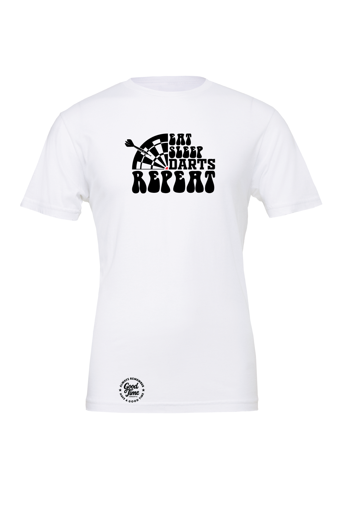 GOOD TIME Concepts Eat, Sleep, Darts, Repeat T-Shirt