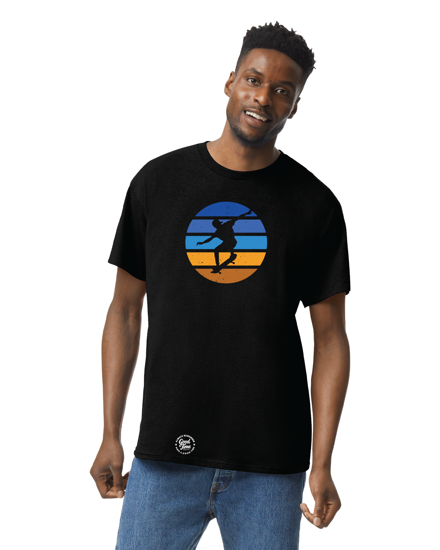 GOOD TIME Concepts Freestyle Skateboard T-Shirt