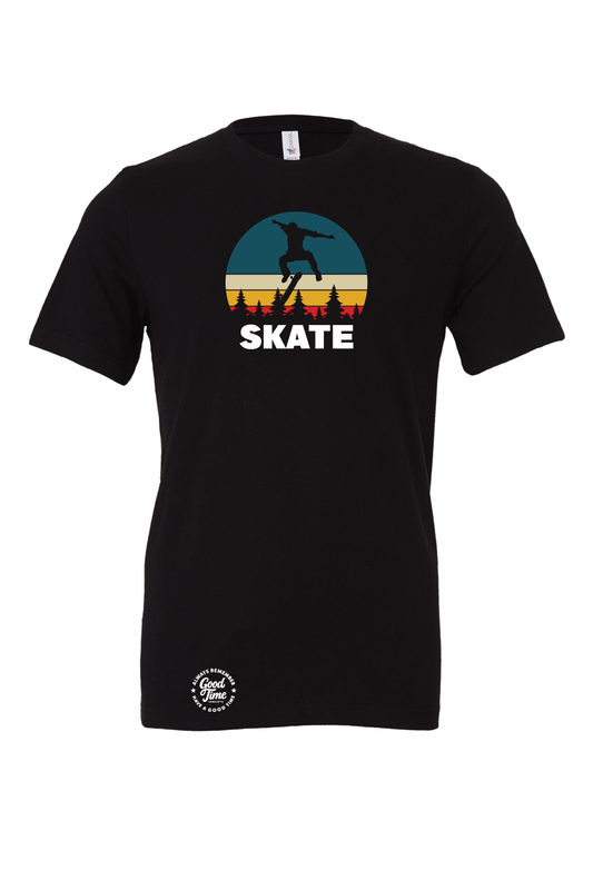 GOOD TIME Concepts Sunset Skateboarding T-Shirt