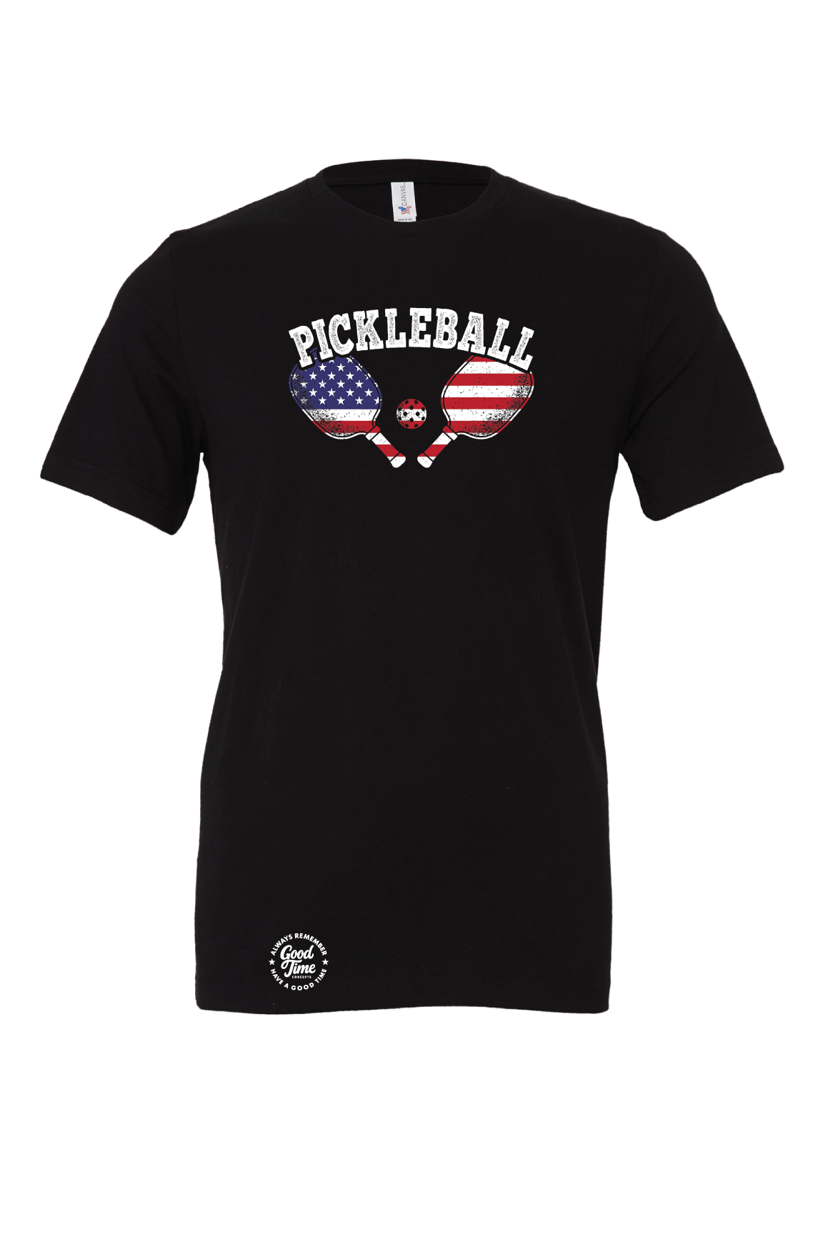 GOOD TIME Concepts Patriotic Pickleball T-Shirt