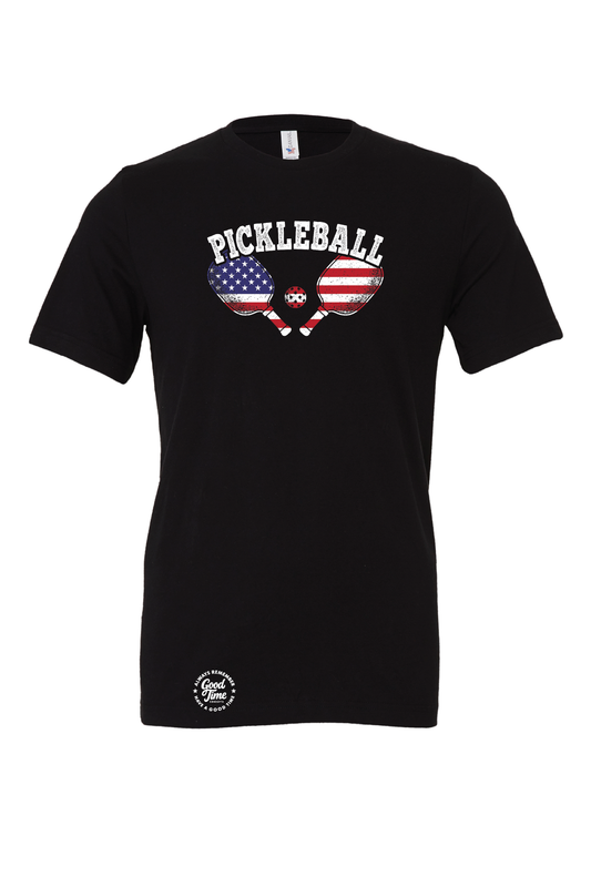 GOOD TIME Concepts Patriotic Pickleball T-Shirt