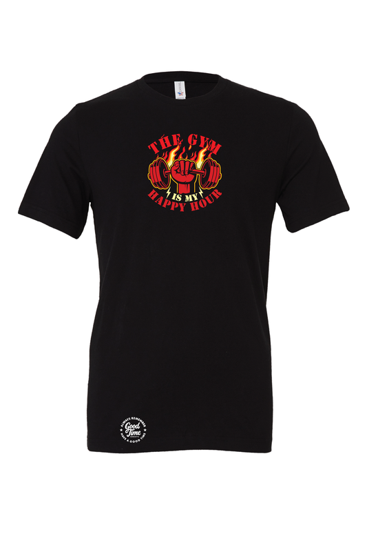 Good Time Concepts The Gym Is My Happy Hour T-Shirt