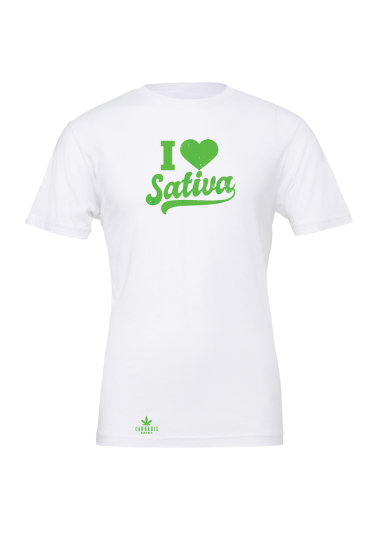 Cannabis Brand I Love Sativa T-Shirt