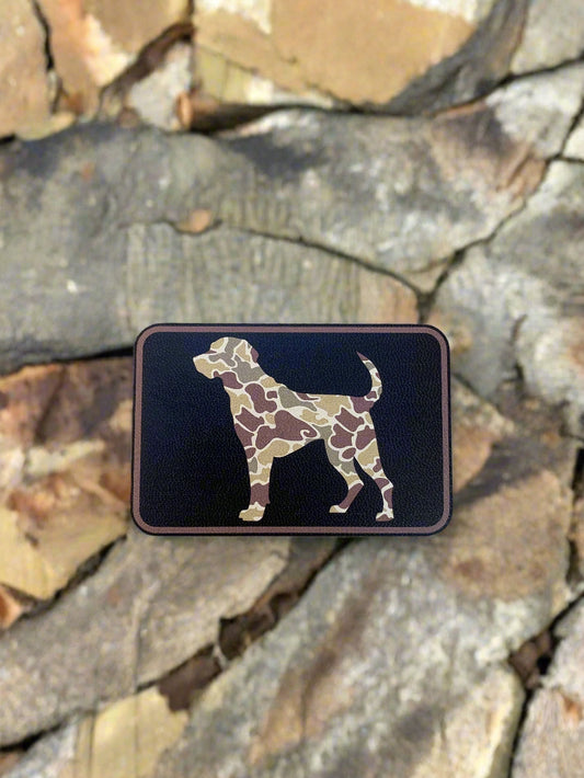 Nature Bound Outdoor Camo Hunting Dog UV - VELPATCH 3" x 2" inch Velcro Patch