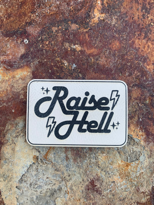 Raise Hell - VELPATCH 3" x 2" inch Velcro Patch