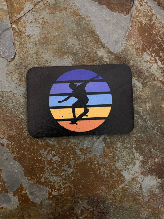 GOOD TIME Concepts Freestyle Skateboard  UV - VELPATCH 3" x 2" inch Velcro Patch