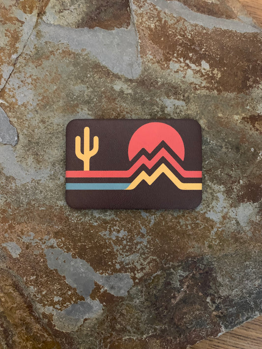 Nature Bound Outdoor Desert Sunset UV - VELPATCH 3" x 2" inch Velcro Patch