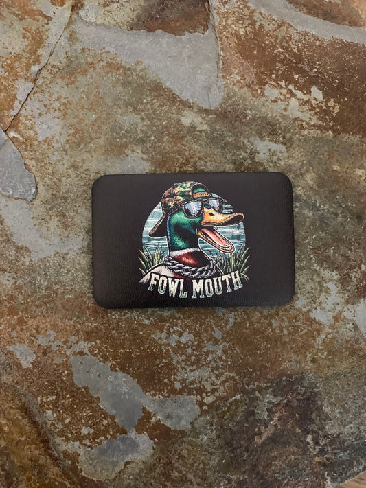 Nature Bound Outdoor Fowl Mouth UV - VELPATCH 3" x 2" inch Velcro Patch