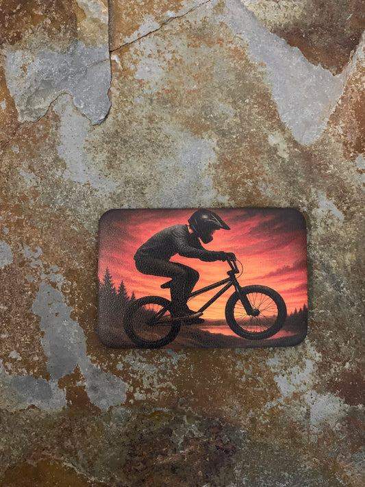 GOOD TIME Concepts BMX SUNSET UV - VELPATCH 3" x 2" inch Velcro Patch