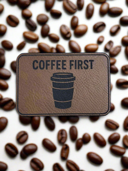 Coffee First - VELPATCH 3" x 2" inch Velcro Patch