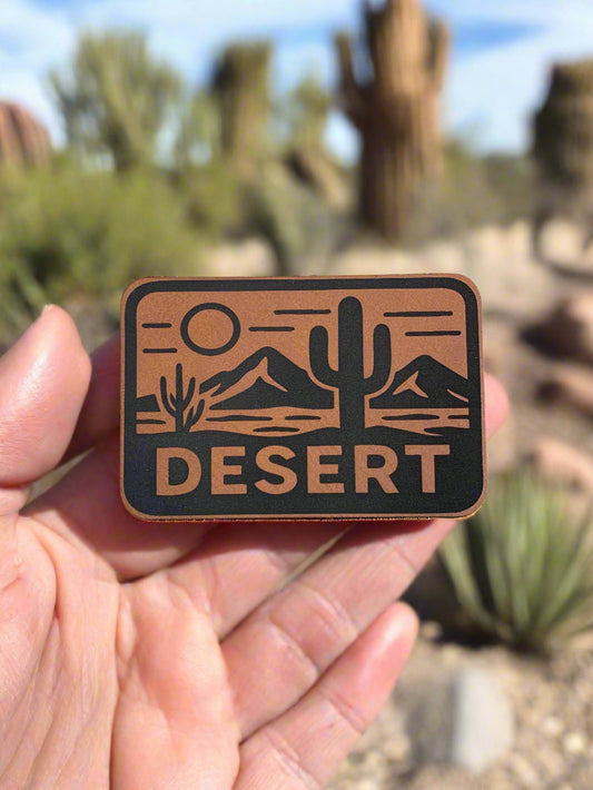 Nature Bound Outdoor DESERT - VELPATCH 3" x 2" inch Velcro Patch