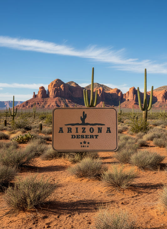 Nature Bound Outdoor ARIZONA DESERT - VELPATCH 3" x 2" inch Velcro Patch