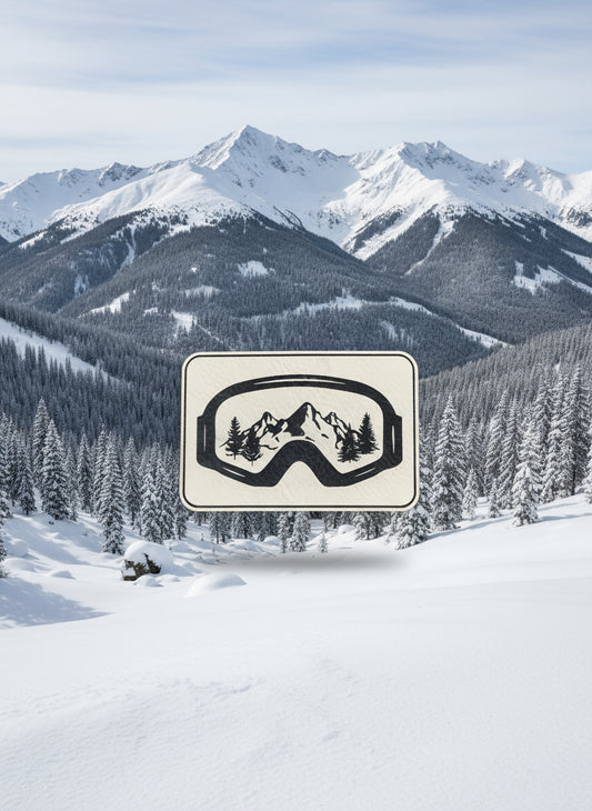 Nature Bound Outdoor Snowboard Goggles - VELPATCH 3" x 2" inch Velcro Patch