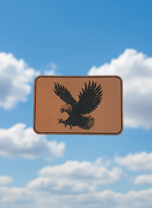 Nature Bound Outdoor Hunting Eagle - VELPATCH 3" x 2" inch Velcro Patch