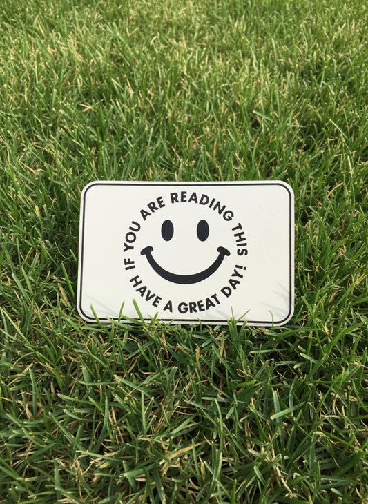 Smile Clothing Have A Great Day - VELPATCH 3" x 2" inch Velcro Patch