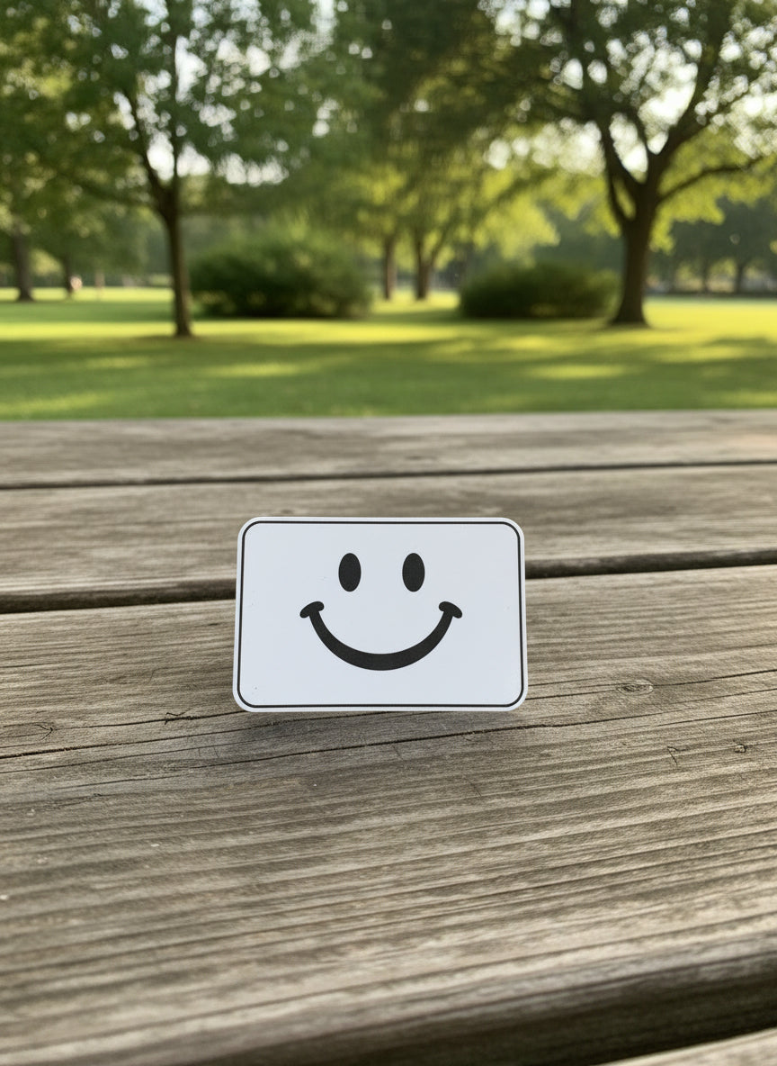 Smile Clothing Happy Smile - VELPATCH 3" x 2" inch Velcro Patch