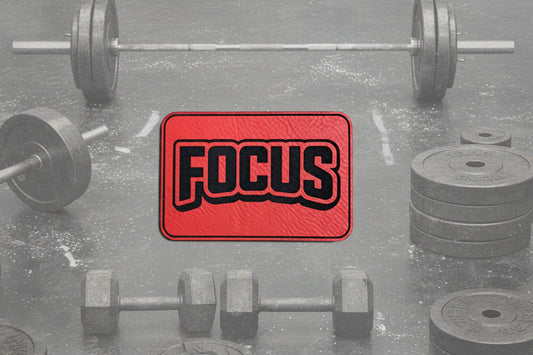 Positive Mindset Focus - VELPATCH 3" x 2" inch Velcro Patch