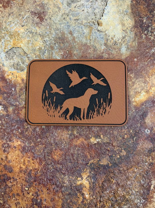 Nature Bound Outdoor Duck Hunting- VELPATCH 3" x 2" inch Hook Backed Patch