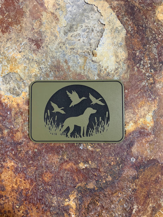 Nature Bound Outdoor Duck Hunting- VELPATCH 3" x 2" inch Hook Backed Patch