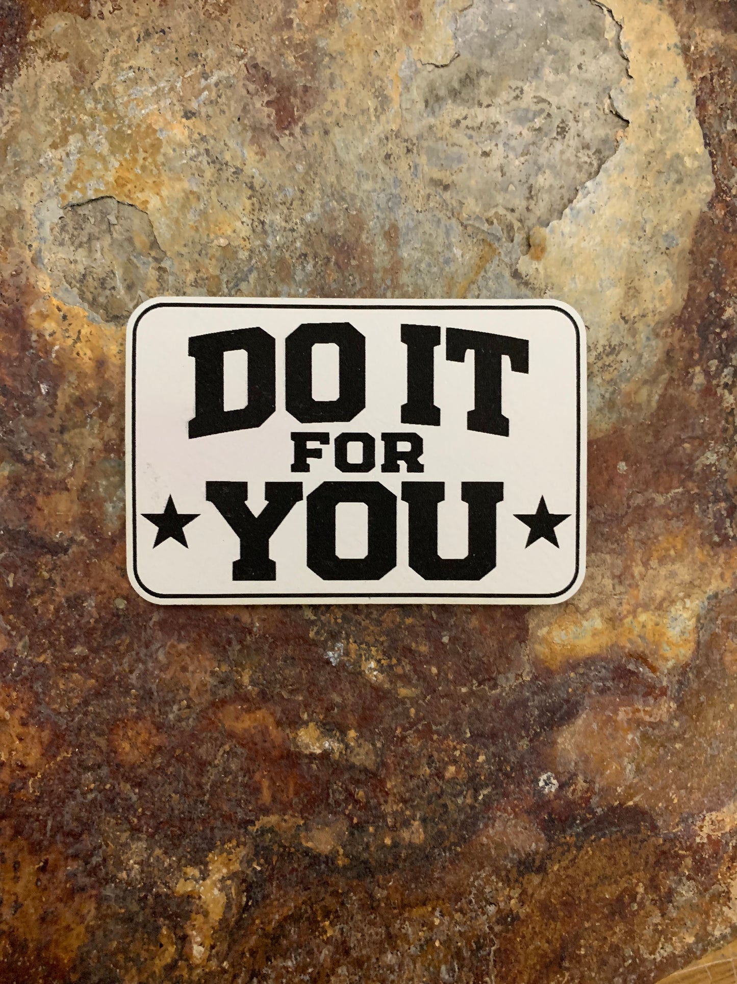 Positive Mindset Do It For You  - VELPATCH 3" x 2" inch Hook Backed Patch