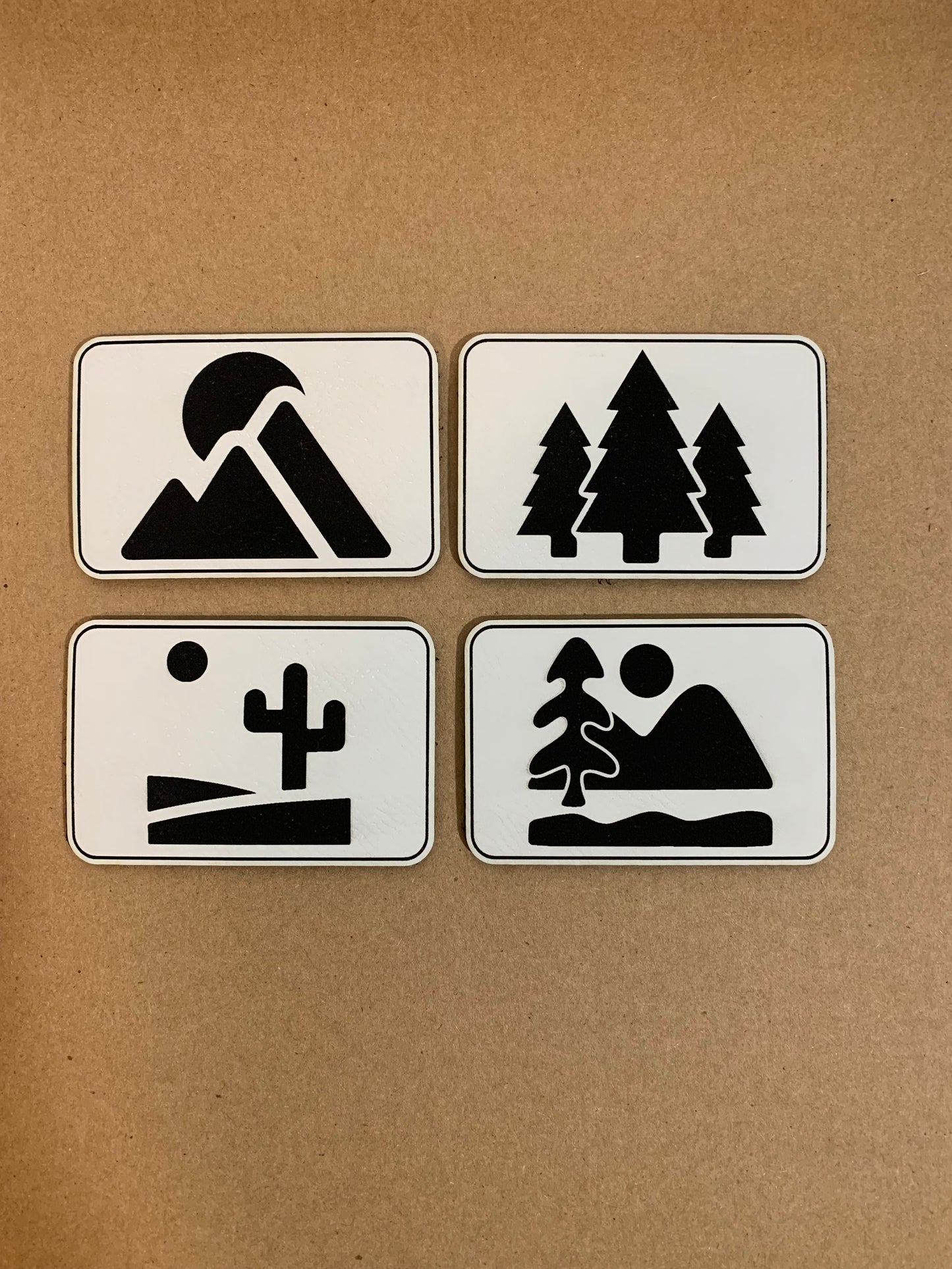 Nature Bound Outdoor Vintage Series Patches - VELPATCH 3" x 2" inch Hook Backed Patch