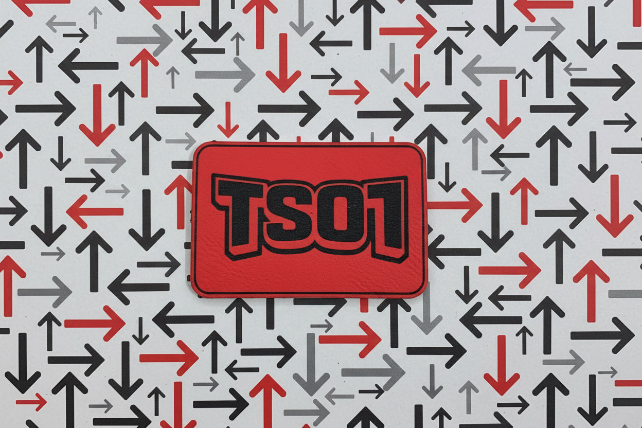 LOST - VELPATCH 3" x 2" inch Hook Backed Patch
