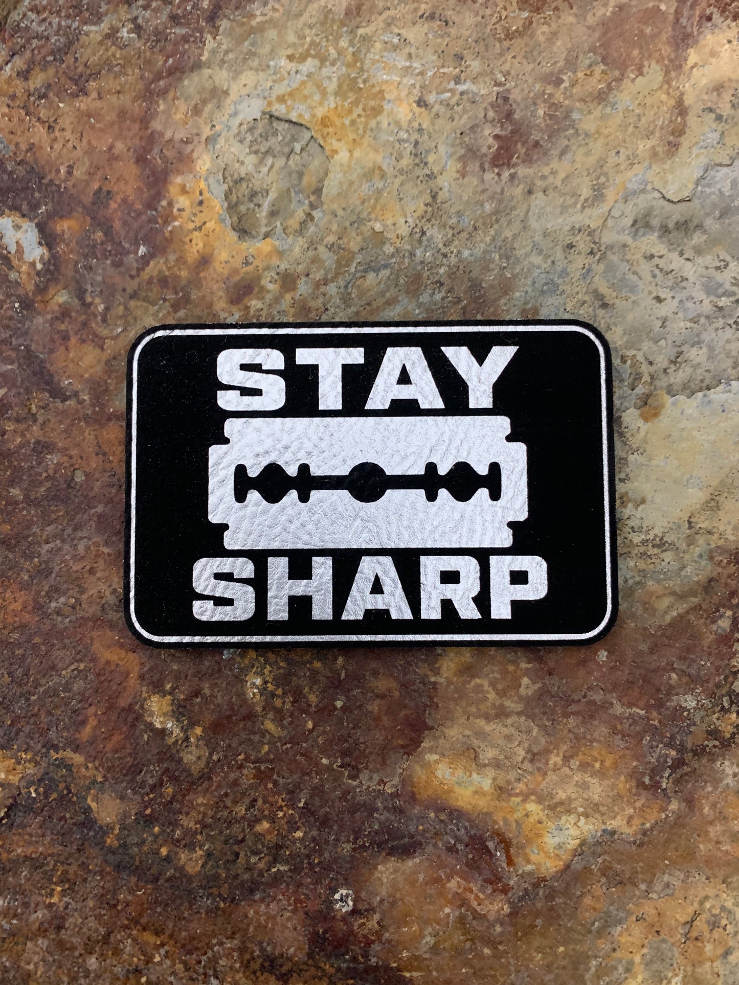 Stay Sharp - VELPATCH 3" x 2" inch Hook Backed Patch