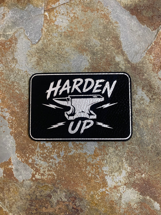 Harden Up - VELPATCH 3" x 2" inch Hook Backed Patch