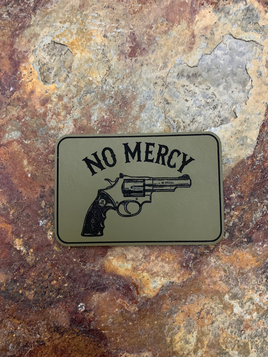 No Mercy 38 Special - VELPATCH 3" x 2" inch Hook Backed Patch