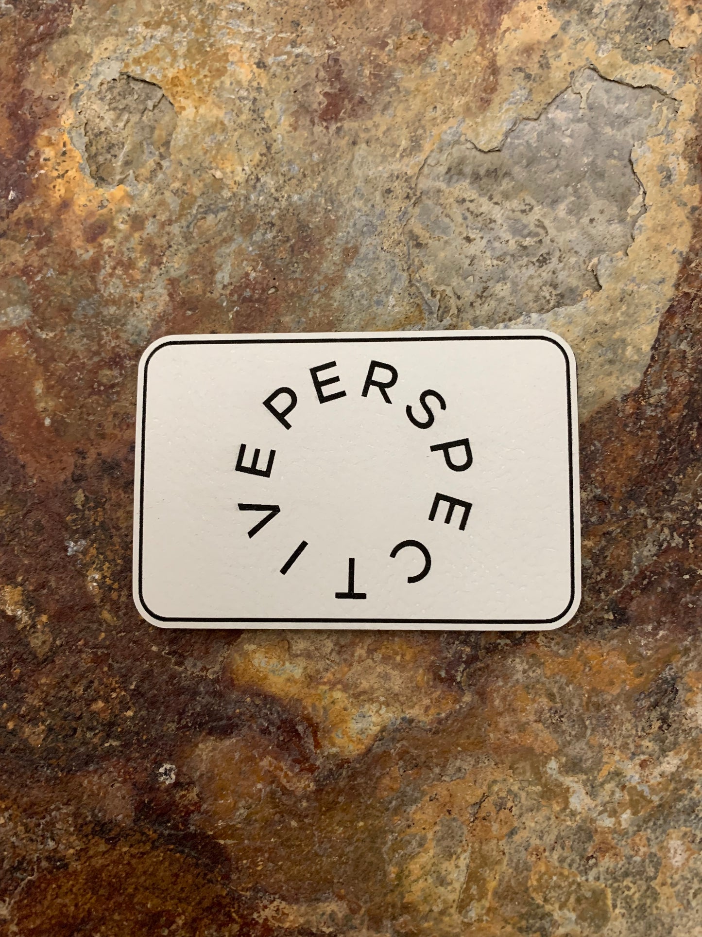 Positive Mindset Perspective  - VELPATCH 3" x 2" inch Hook Backed Patch