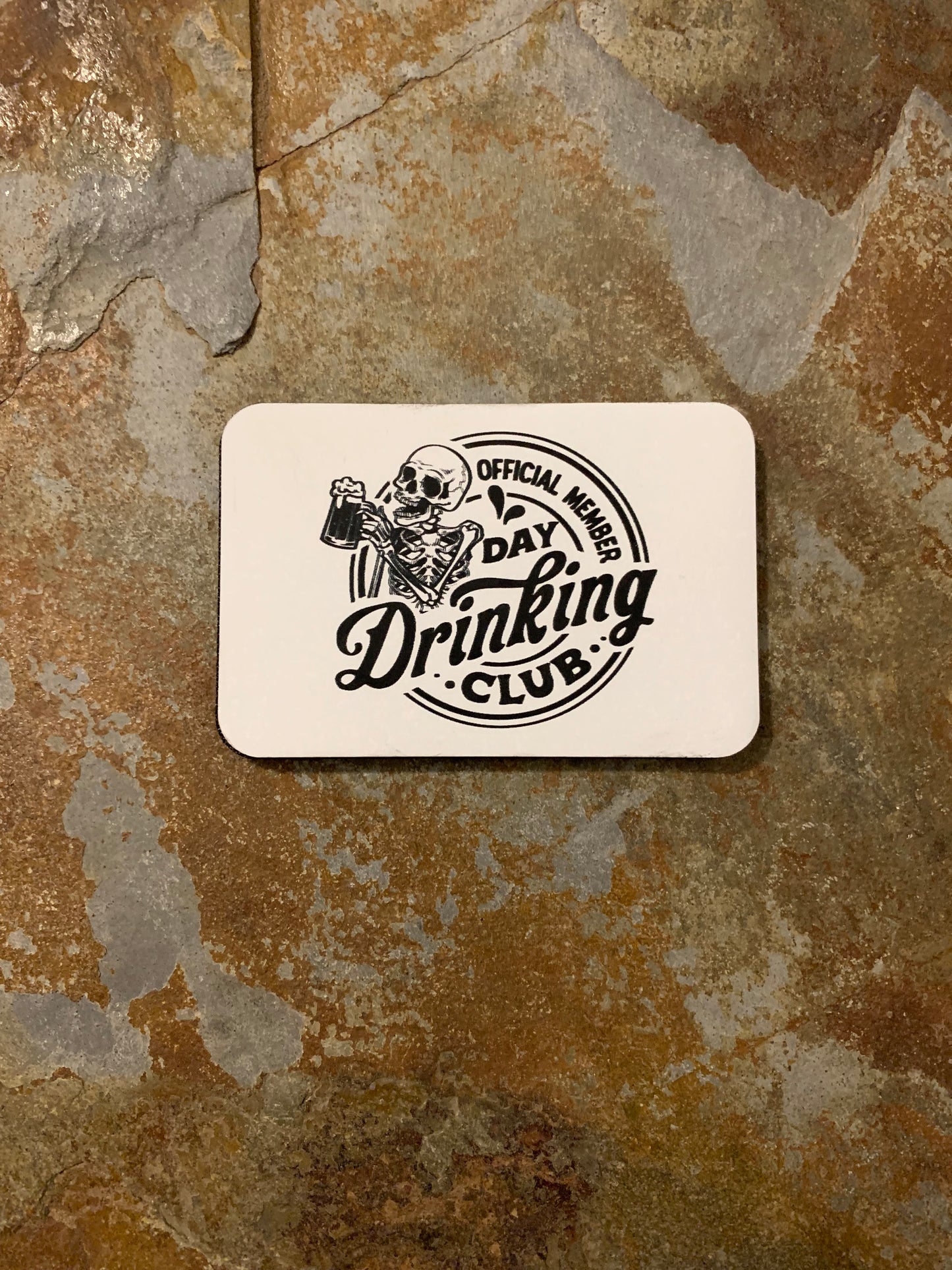 GOOD TIME Concepts Day Drinking Club DTF - VELPATCH 3" x 2" inch Hook Backed Patch