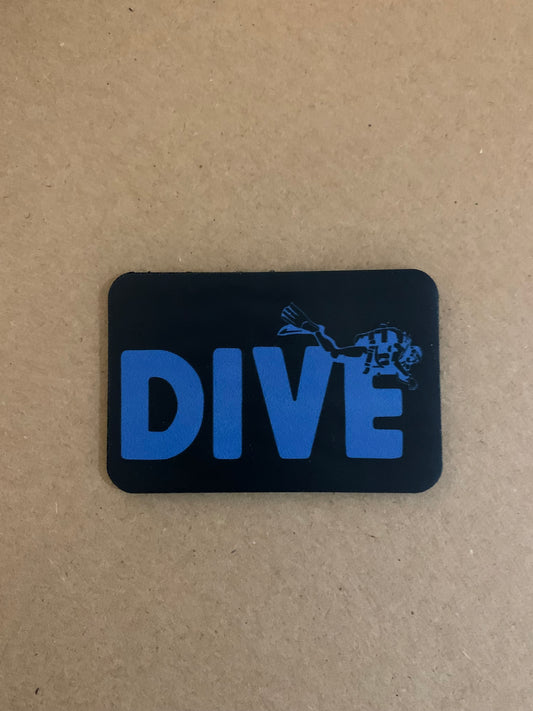 Nature Bound Outdoor Scuba Dive DTF - VELPATCH 3" x 2" inch Hook Backed Patch