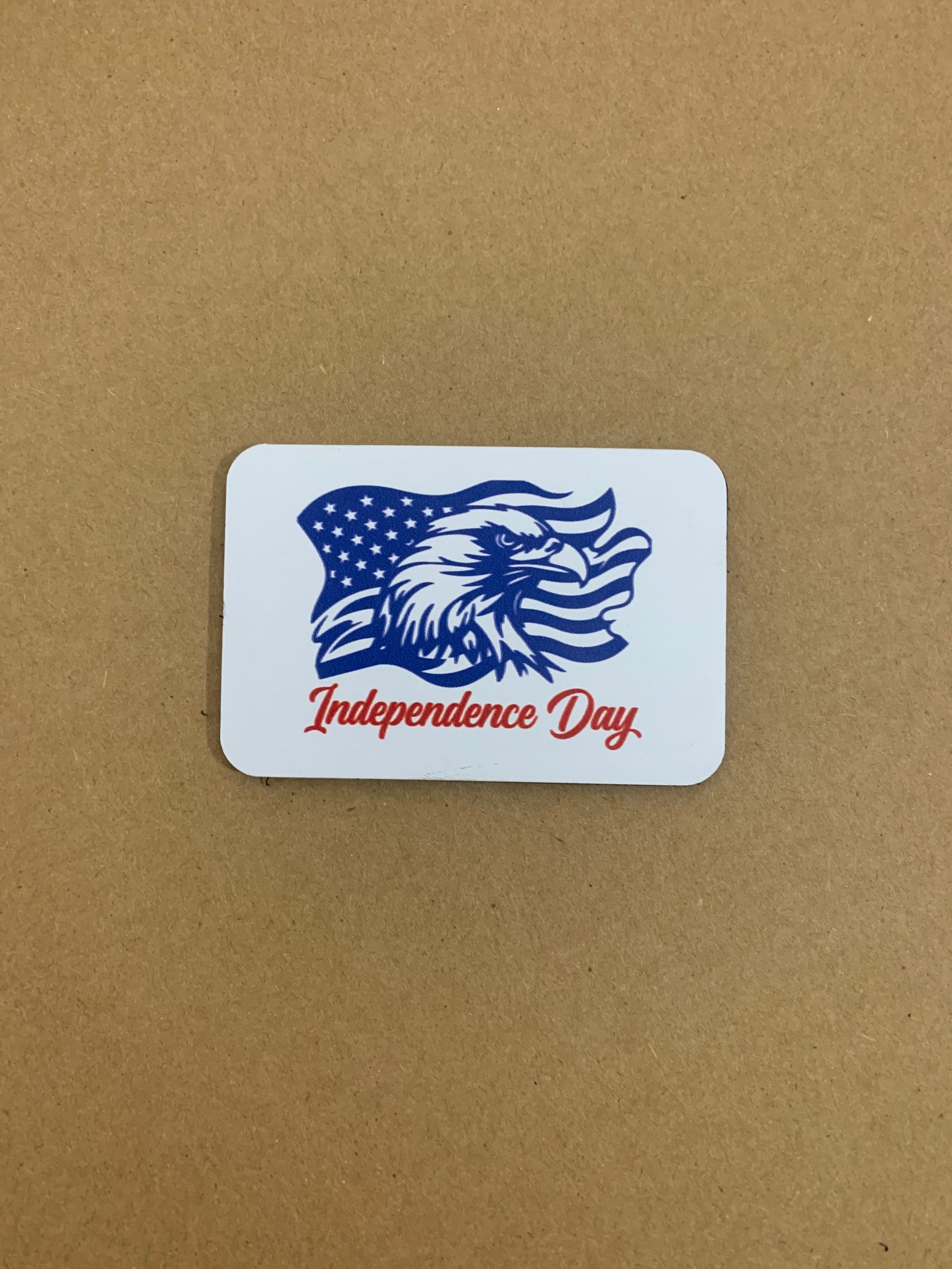 Independence Day American Eagle DTF - VELPATCH 3" x 2" inch Hook Backed Patch