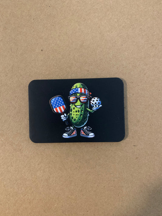 GOOD TIME Concepts Pickle Ball Pickle USA DTF - VELPATCH 3" x 2" inch Hook Backed Patch