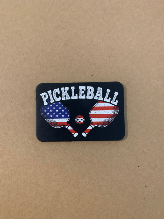 GOOD TIME Concepts Pickleball Paddles USA DTF - VELPATCH 3" x 2" inch Hook Backed Patch