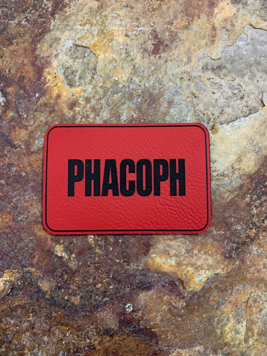 PHACOPH - VELPATCH 3" x 2" inch Hook Backed Patch