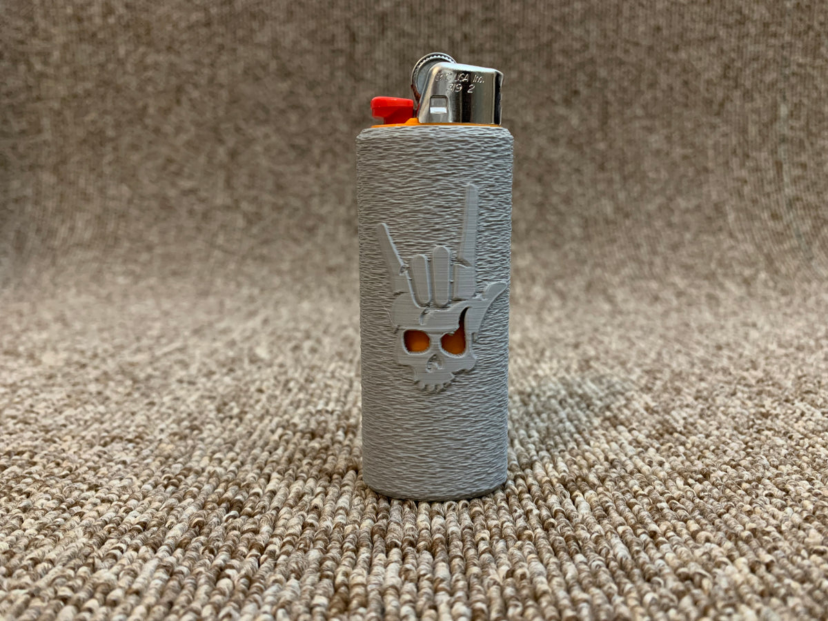 Skull Hand Lighter Cover – Fits Full-Size BIC® Lighters