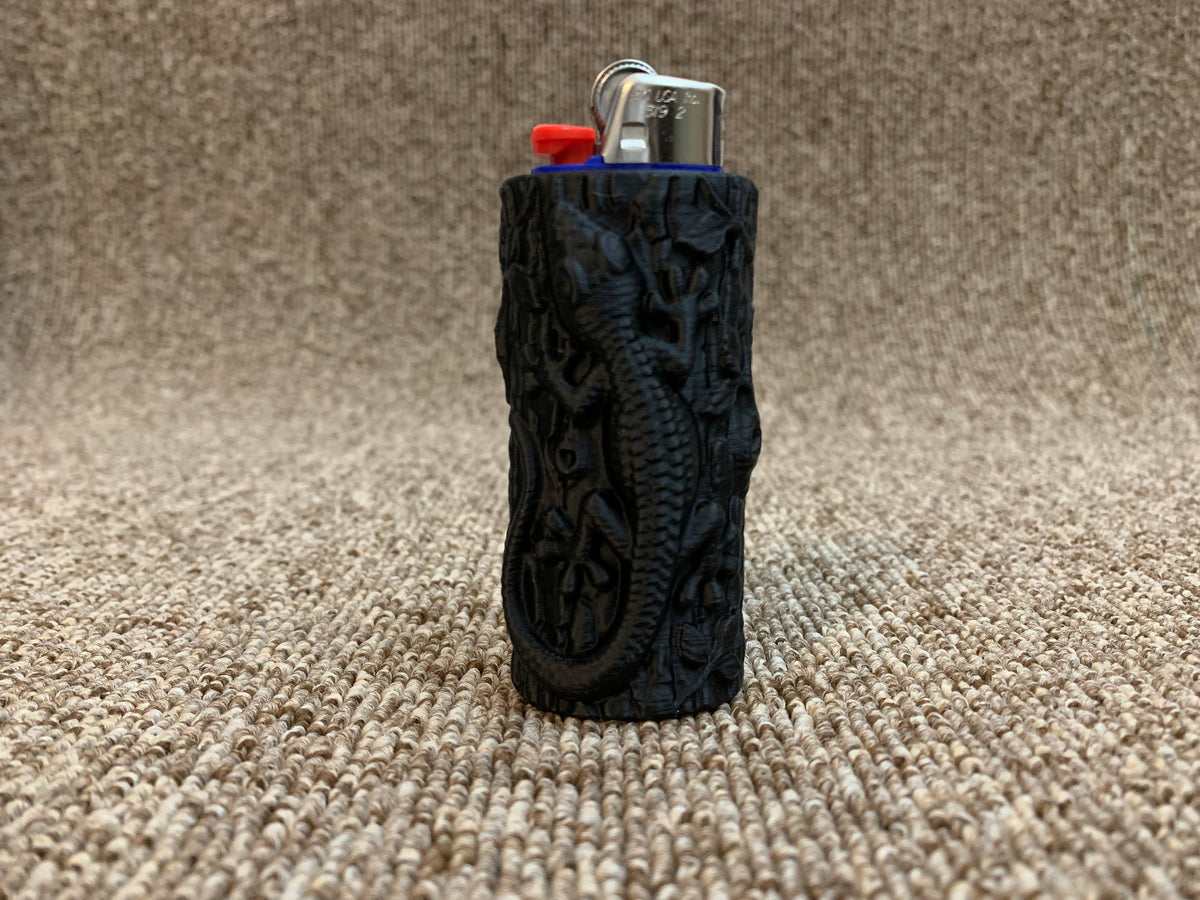 Lizard Lighter Cover – Fits Full-Size BIC® Lighters