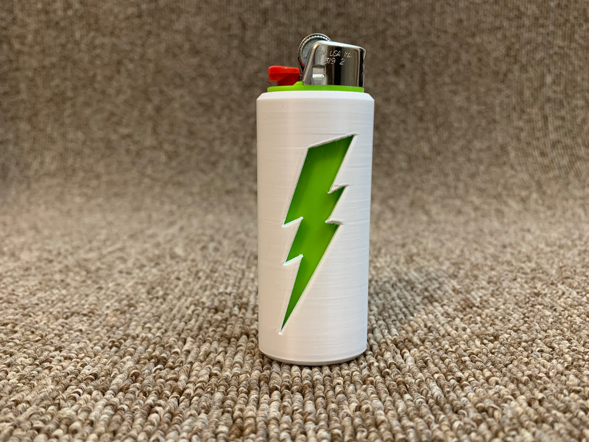 Lightning Bolt Lighter Cover – Fits Full-Size BIC® Lighters