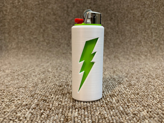 Lightning Bolt Lighter Cover – Fits Full-Size BIC® Lighters
