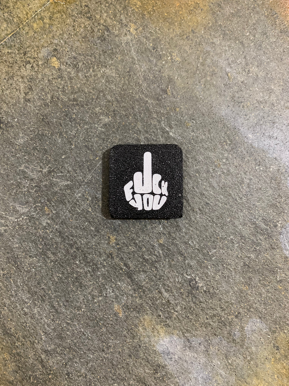 Fuck You Hand Hat Clip