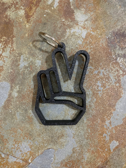 Peace Sign Key Chain