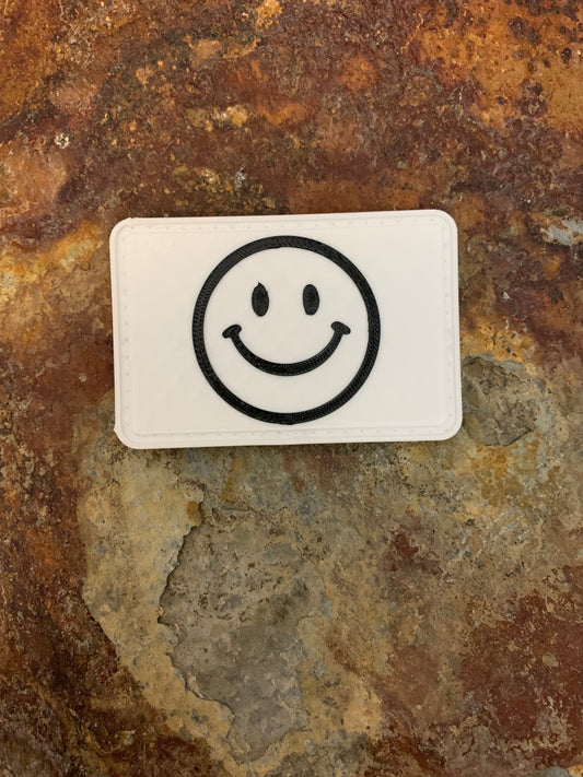 Smile Clothing Smile - VELPATCH 3" x 2" inch Hook Backed Patch TPU